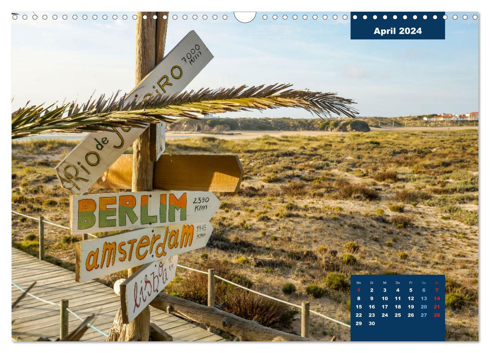 Portugal - Le long des côtes du Sud (Calendrier mural CALVENDO 2024) 