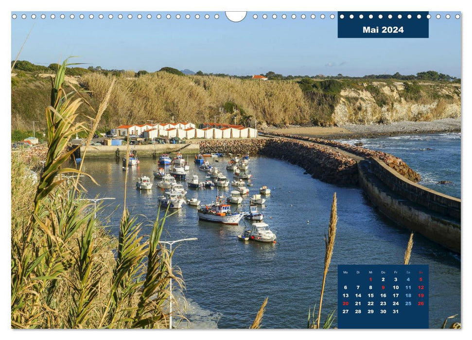 Portugal - Entlang der Küsten des Südens (CALVENDO Wandkalender 2024)
