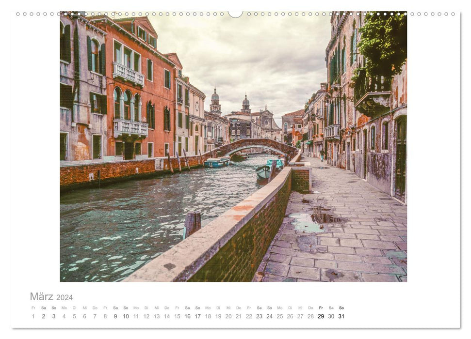 Venedig 1999 (CALVENDO Premium Wandkalender 2024)