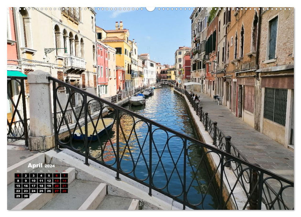 Venedig - Perle in der Lagune (CALVENDO Wandkalender 2024)
