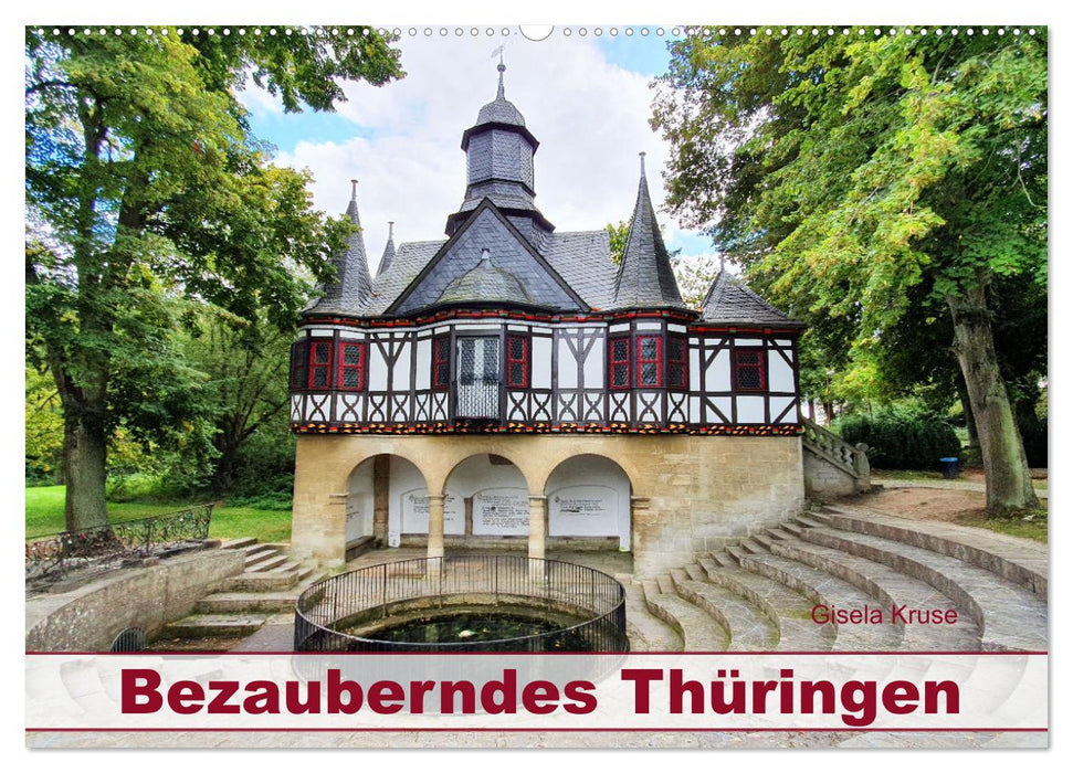 Bezauberndes Thüringen (CALVENDO Wandkalender 2024)