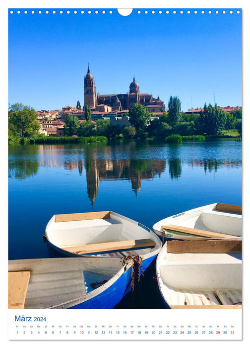 Salamanca. Die goldene Stadt am Tormes (CALVENDO Wandkalender 2024)