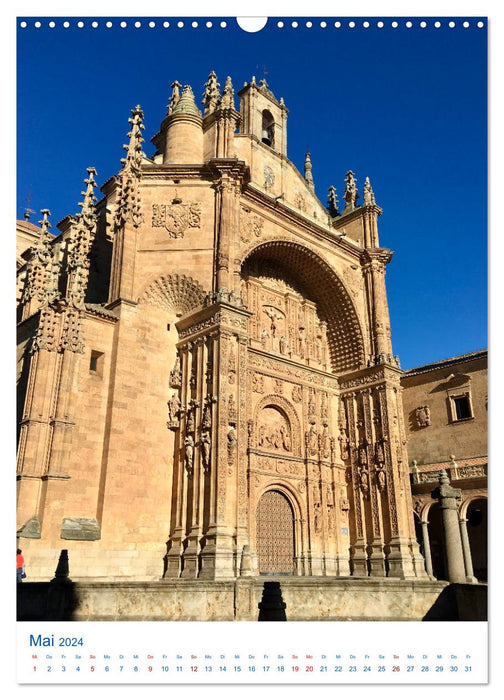 Salamanca. Die goldene Stadt am Tormes (CALVENDO Wandkalender 2024)