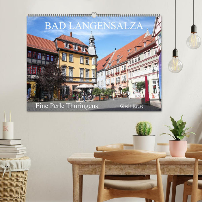 Bad Langensalza - Eine Perle Thüringens (CALVENDO Wandkalender 2024)