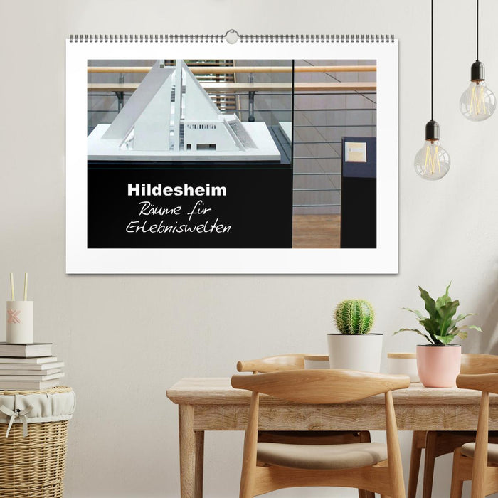 Hildesheim - Räume für Erlebniswelten (CALVENDO Wandkalender 2024)