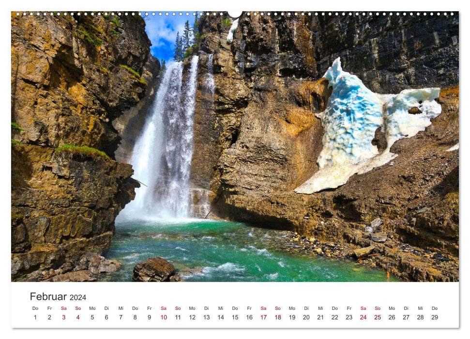 KANADA - Meine schönsten Wasserfälle (CALVENDO Wandkalender 2024)