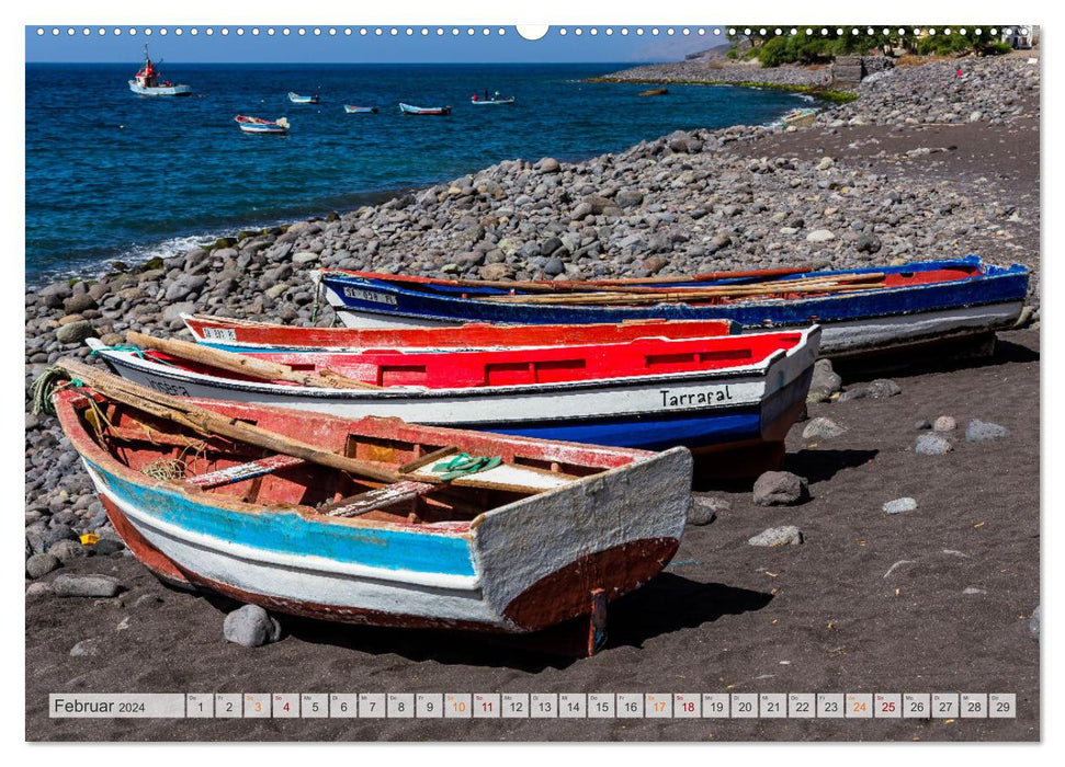 Cabo Verde - Inseln voller Farbe, Licht und Lebendigkeit (CALVENDO Premium Wandkalender 2024)