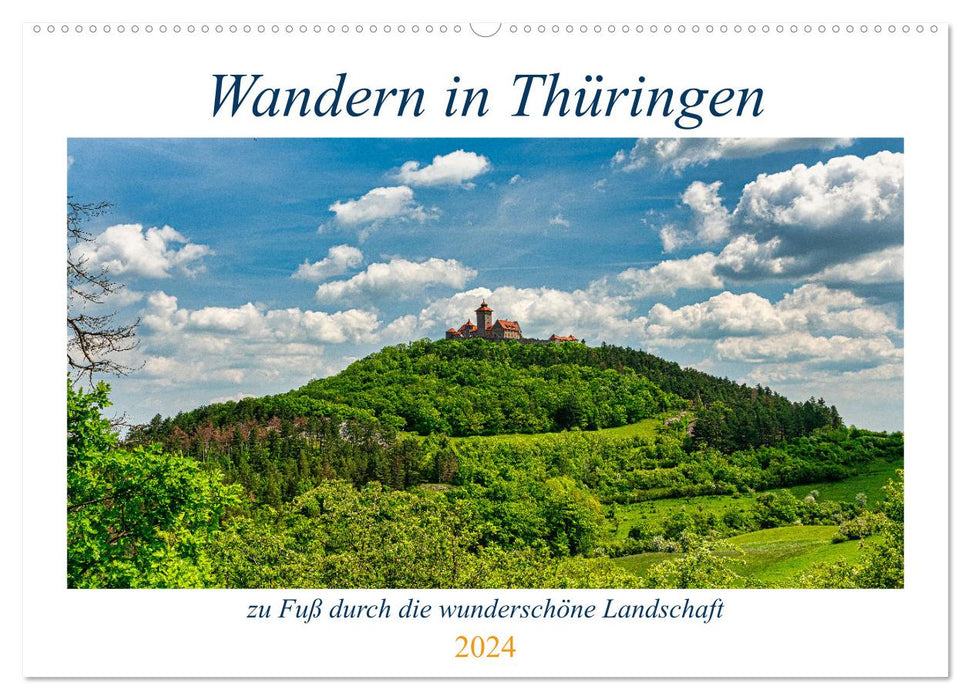 Wandern in Thüringen (CALVENDO Wandkalender 2024)