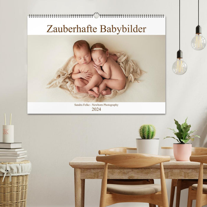 Zauberhafte Babybilder (CALVENDO Wandkalender 2024)