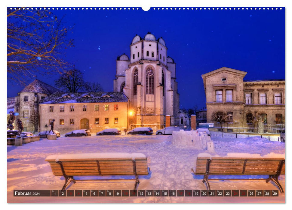 Mein schönes Halle Saale 2024 (CALVENDO Premium Wandkalender 2024)