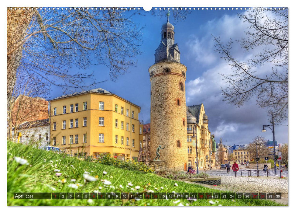 Mein schönes Halle Saale 2024 (CALVENDO Premium Wandkalender 2024)