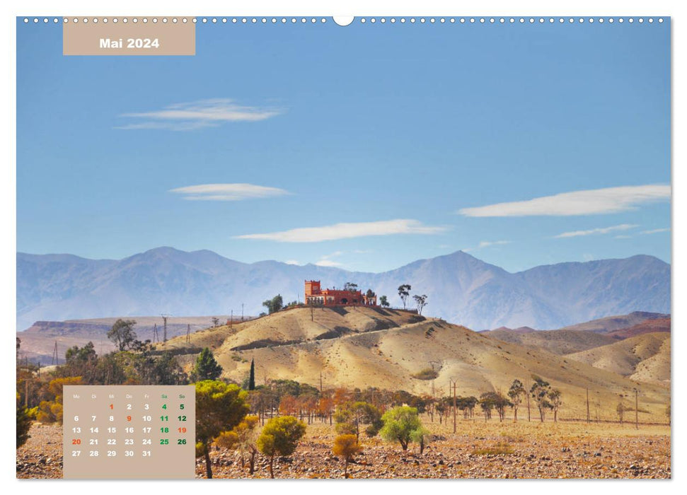 Erlebe mit mir das traumhafte Marokko (CALVENDO Premium Wandkalender 2024)