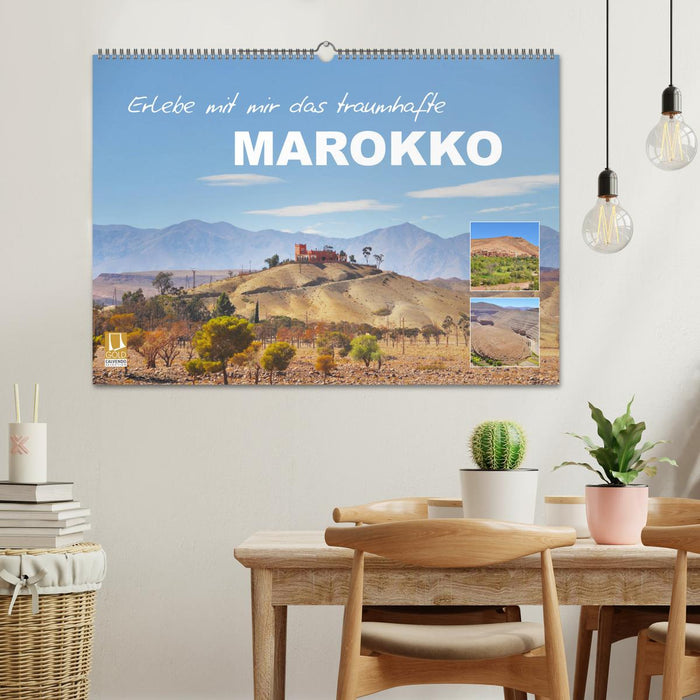 Erlebe mit mir das traumhafte Marokko (CALVENDO Wandkalender 2024)