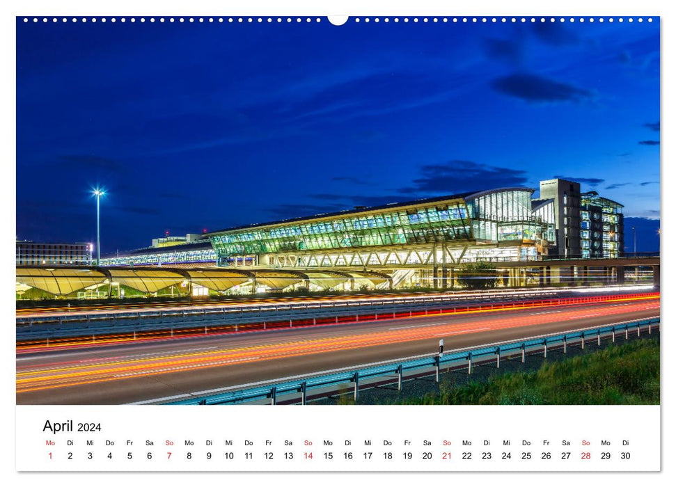 AÉROPORTS (Calendrier mural CALVENDO 2024) 