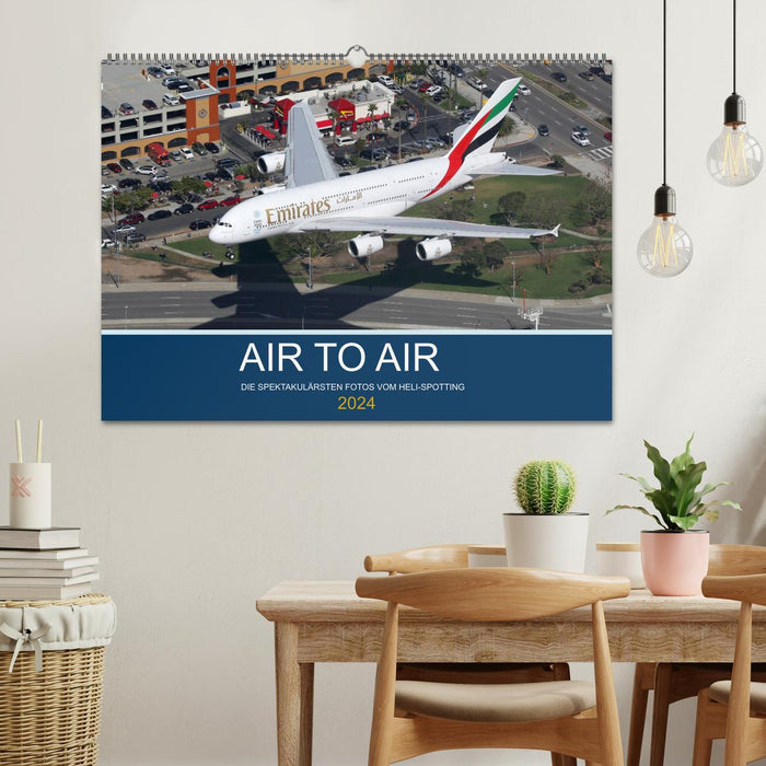 AIR TO AIR (Calendrier mural CALVENDO 2024) 