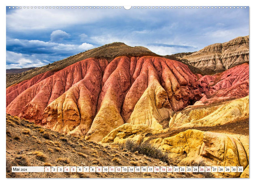 Patagonien: Impressionen vom anderen Ende der Welt (CALVENDO Wandkalender 2024)