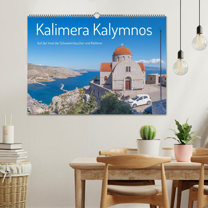 Kalimera Kalymnos (Calendrier mural CALVENDO 2024) 