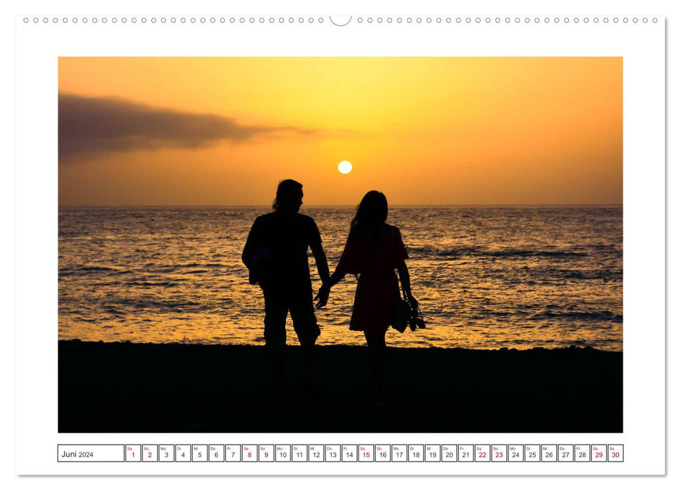 Stimmungsvolle Silhouetten (CALVENDO Premium Wandkalender 2024)